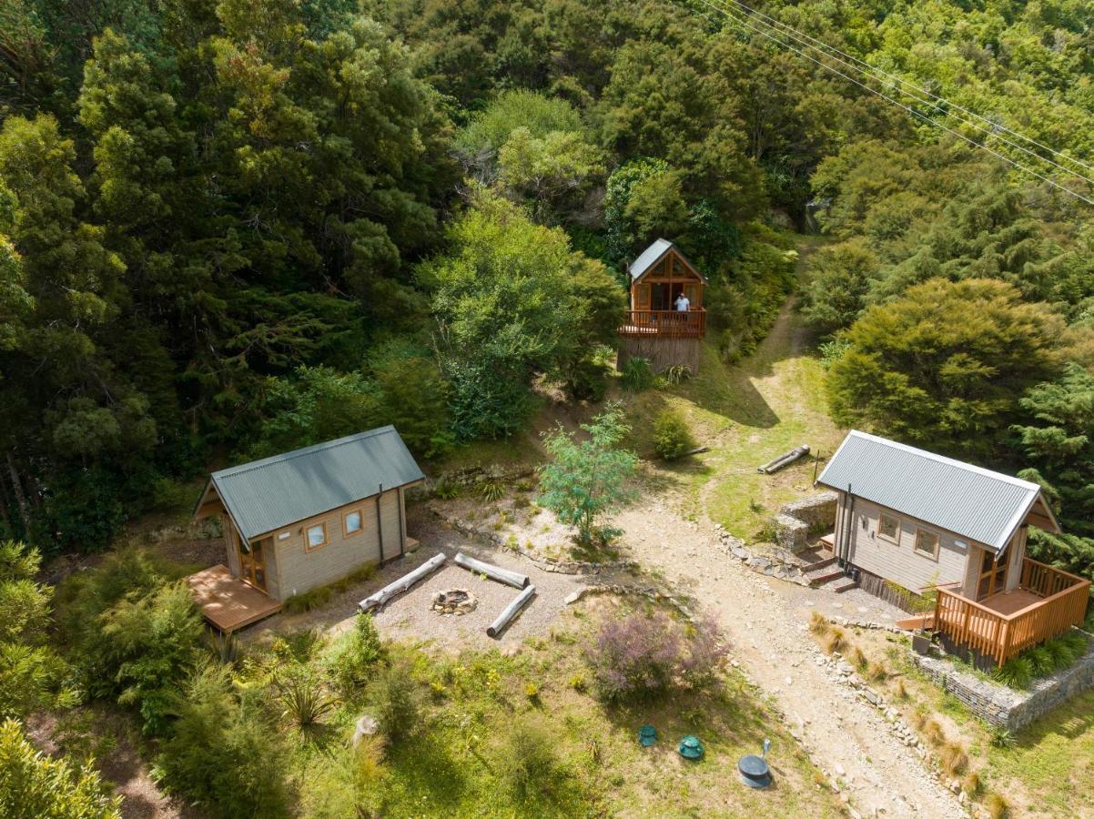 Maitai Whare Iti - Adventure Cabins & House Nelson Esterno foto